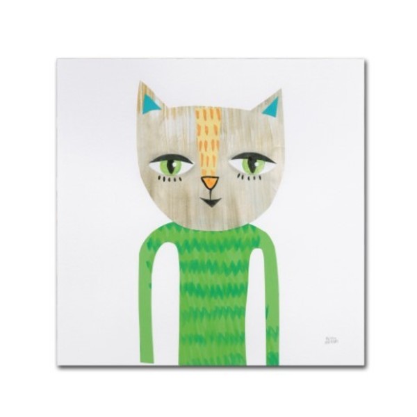 Trademark Fine Art Melissa Averinos 'Cool Cats III' Canvas Art, 14x14 WAP01254-C1414GG